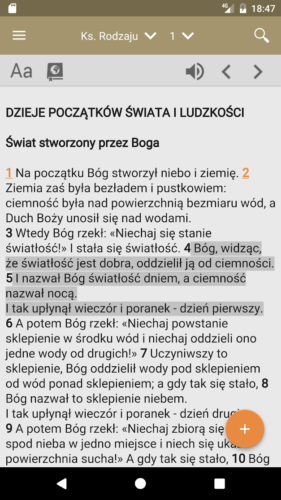 Aplikacja - Pismo Swiete PL 04